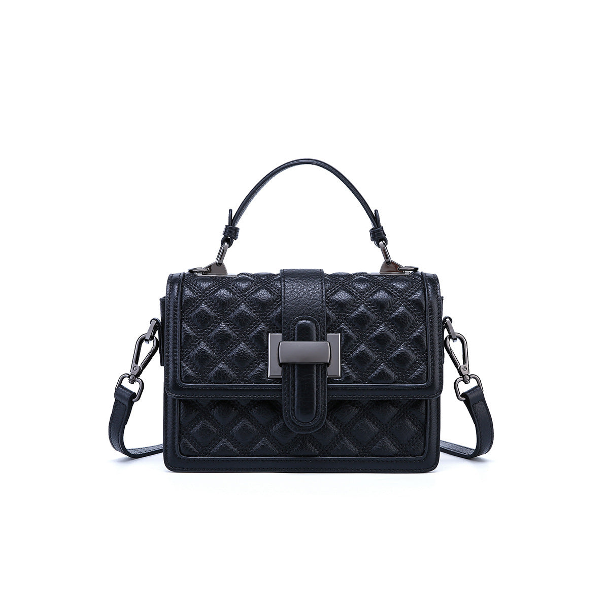 Women's Summer Top Layer Leather Trendy Fashion Women's Handbag