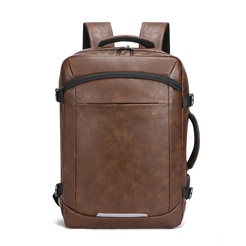 Men's Korean Style Large Capacity Simple Commute Business Backpack