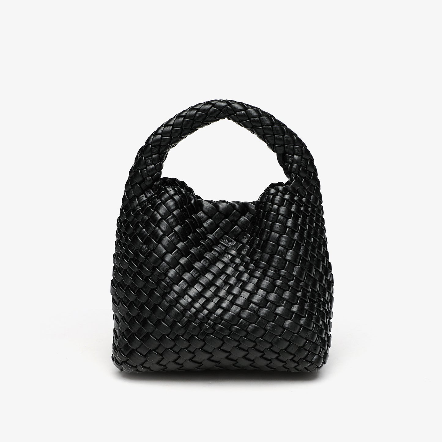 Trendy High-grade Hand-woven Vegetable Basket Woven Women's Shoulder Bag