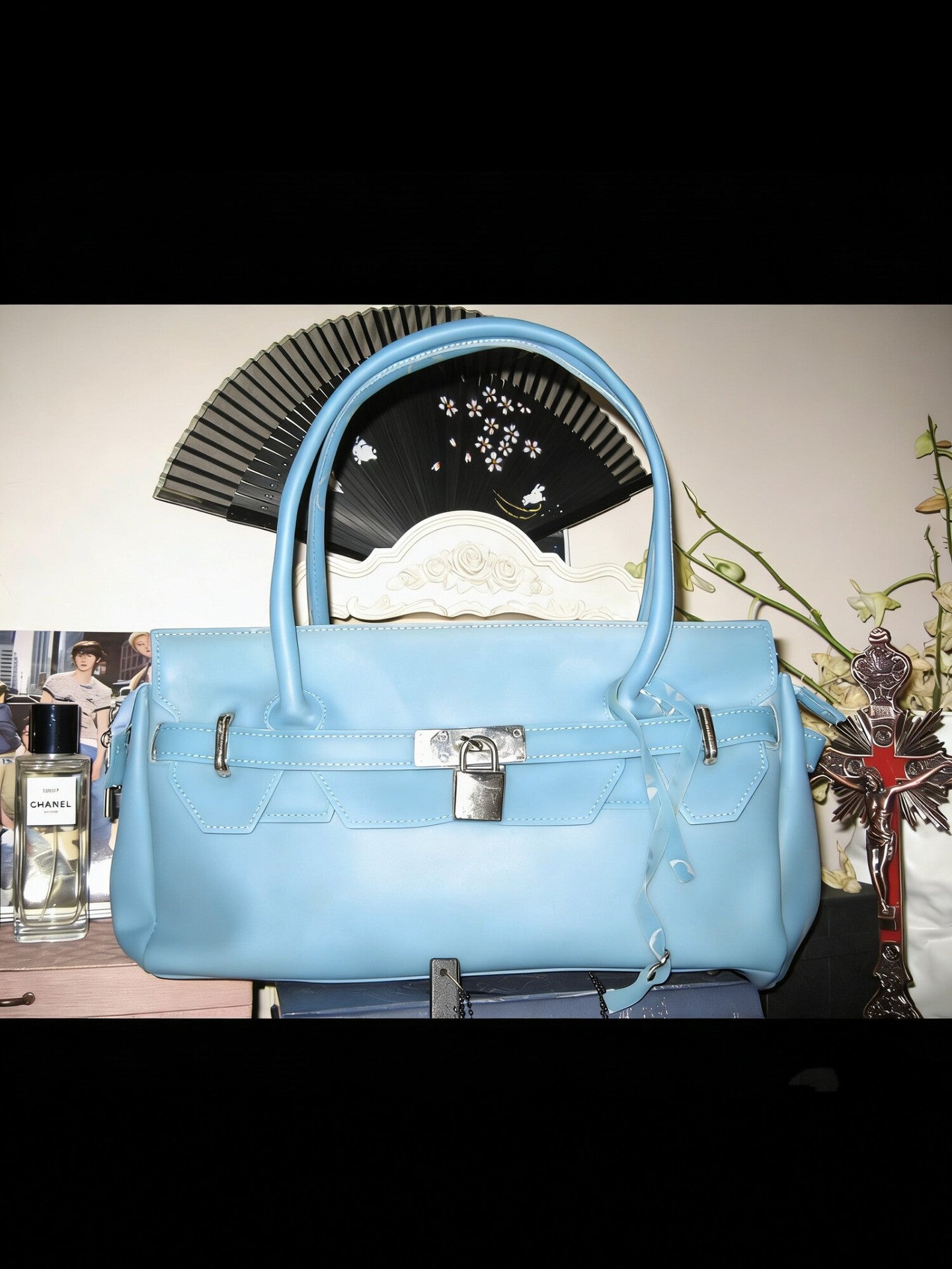 Women's Transparent Jelly Catch Kelly Portable Underarm Women's Handbag