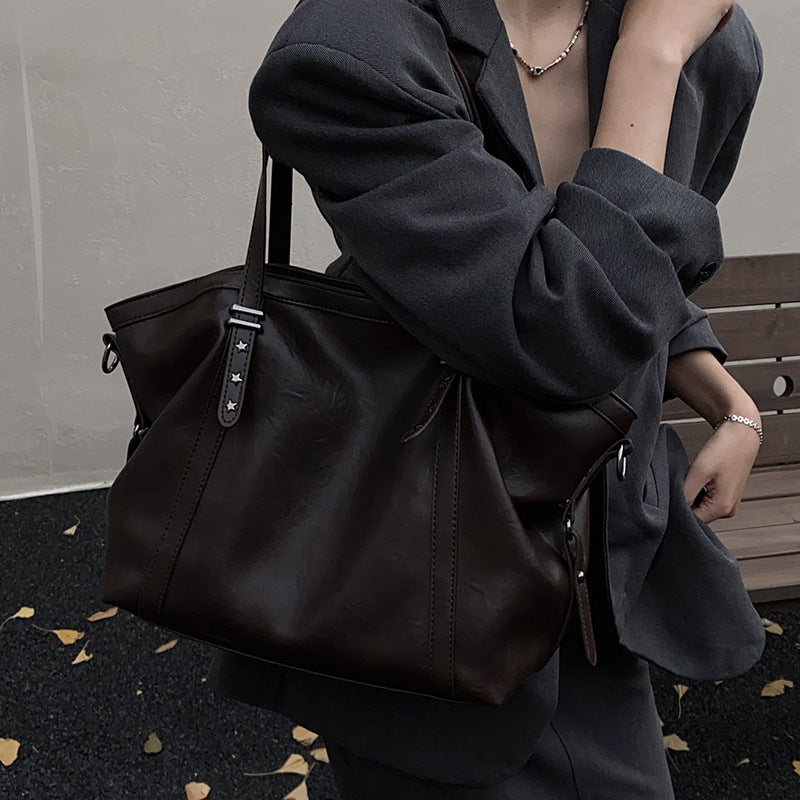 Women's Large Capacity Totes Fashion Portable Commuter Bags