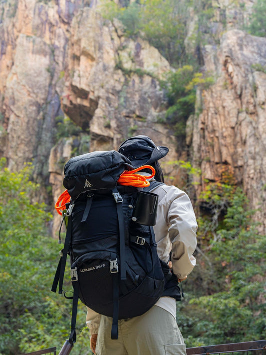 Camping Large Capacity Adjustable Strap Top Mountain Climbing, Hiking Bag