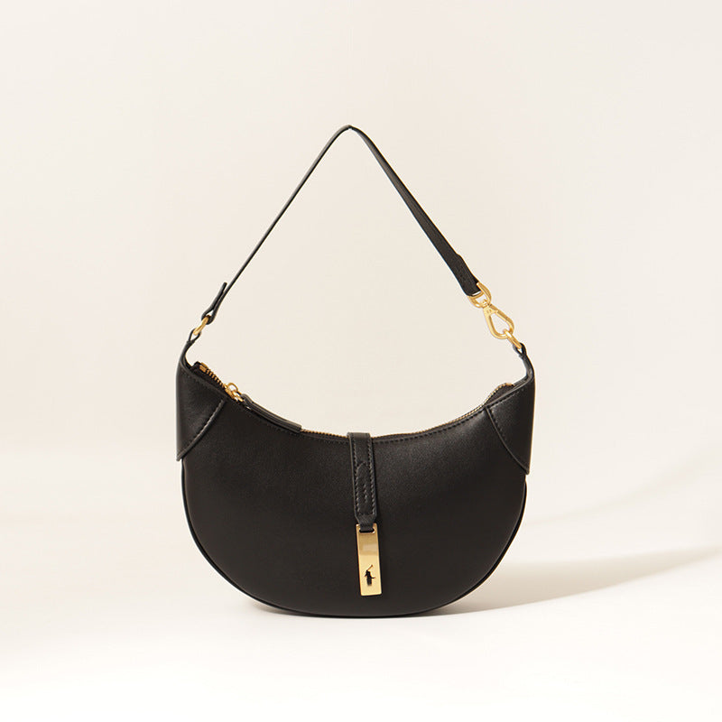 Ruff Retro Underarm Large Capacity Cowhide Bags
