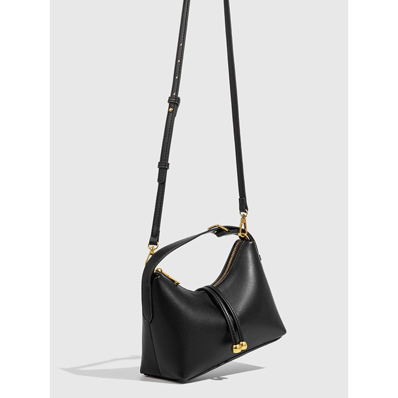 Women's Z Soft Leather Versatile Fashion Commuter Underarm Women's Messenger Bag