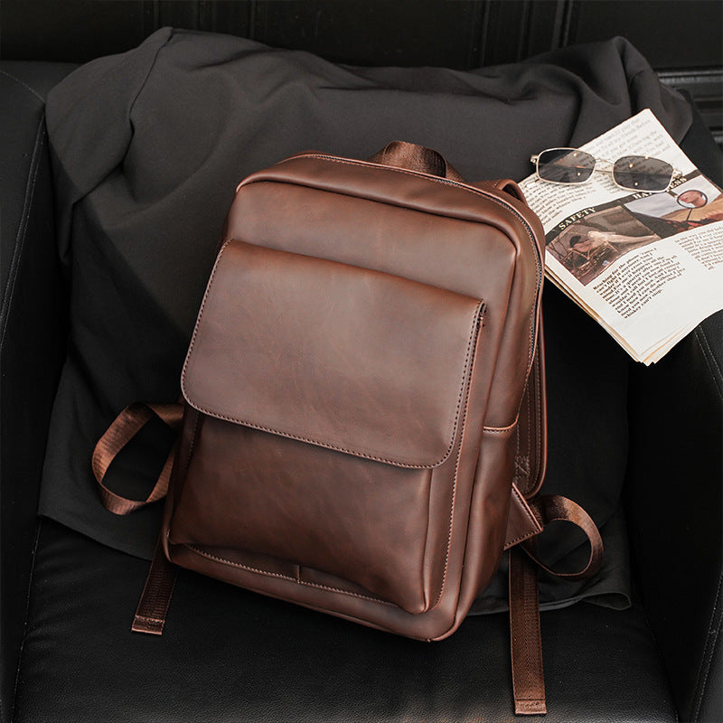 Men's Retro Computer Korean Fashion Trendy Universal Backpack