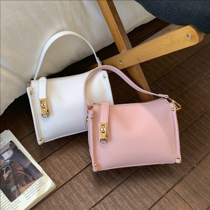 Women's High-grade Hand Holding Pillow Simple Commute Large Capacity Women's Messenger Bag