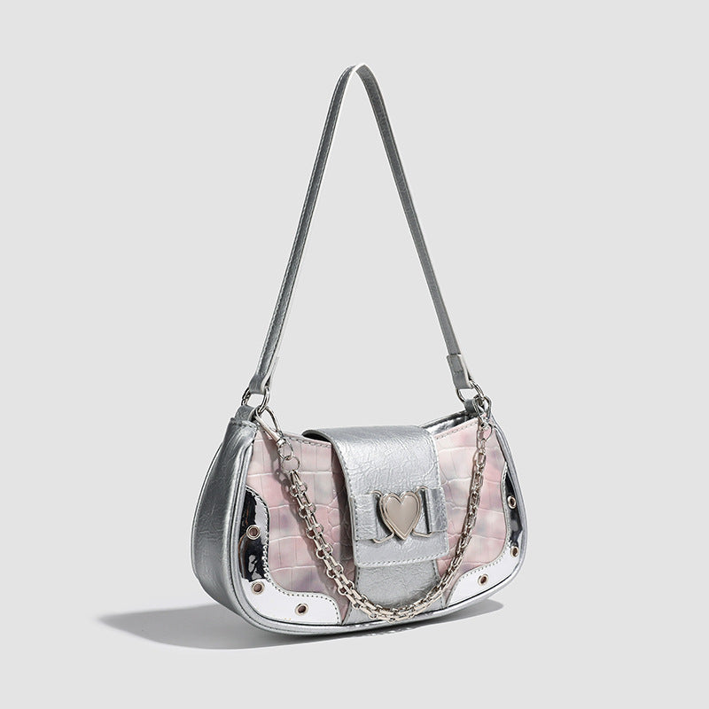Retro Sweet Cool Hot Style Underarm Versatile Women's Shoulder Bag
