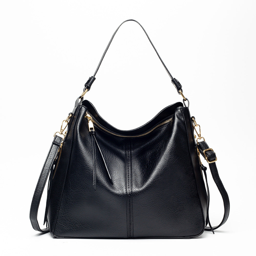 Women's Versatile Simple Elegant High-grade Temperament Goddess Style Women's Shoulder Bag