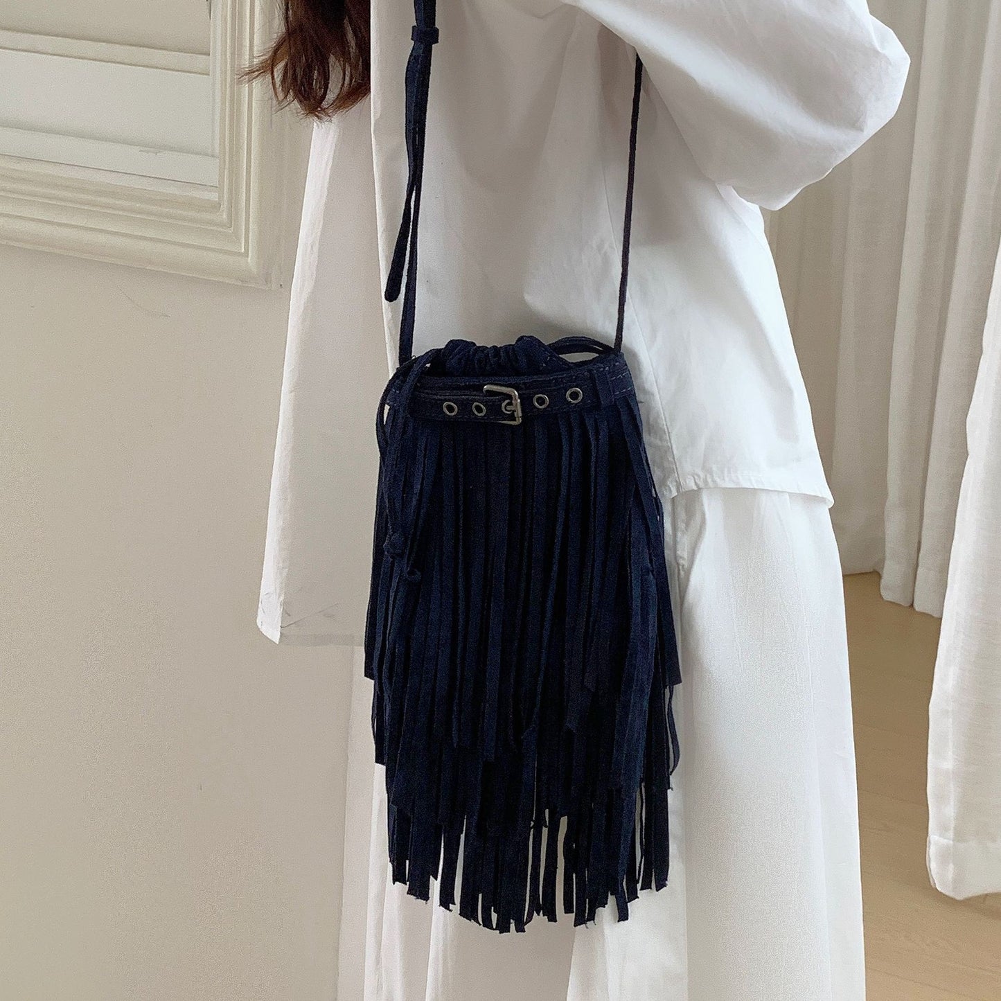 Women's Ethnic Bohemian Style Tassel Holiday Retro Bags