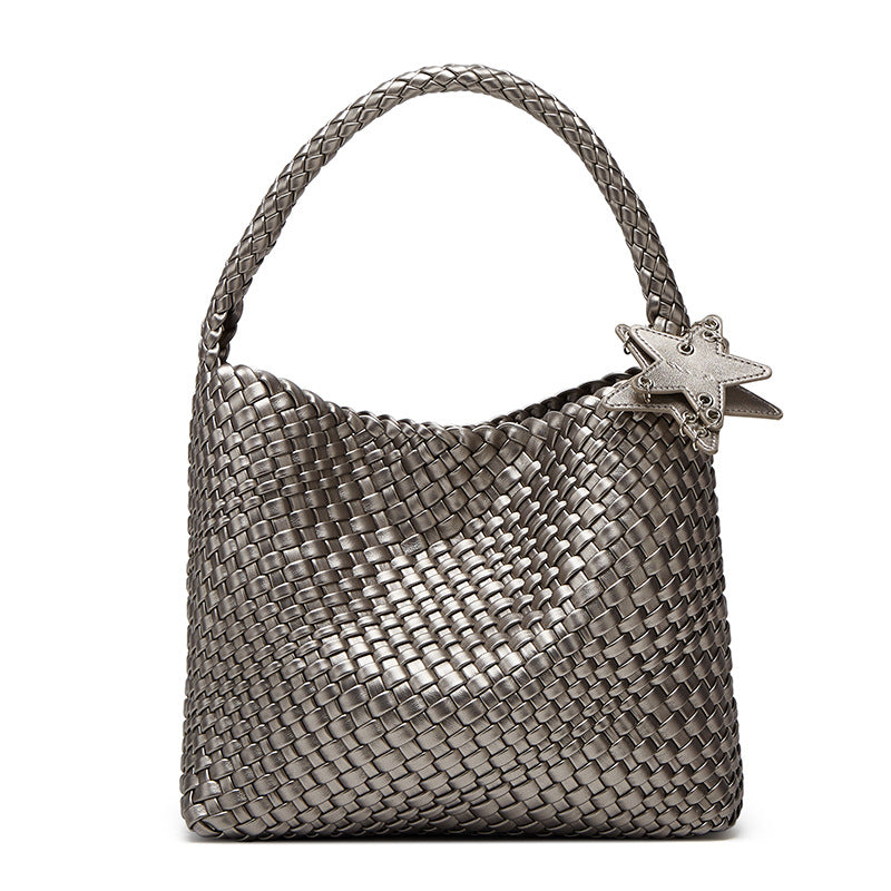 Women's Hand-woven Underarm High-grade Sensitive Hand-held Fashion Bags