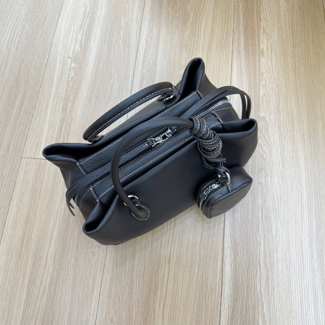 Women's Genuine Leather Source Light Luxury Large Capacity Bags