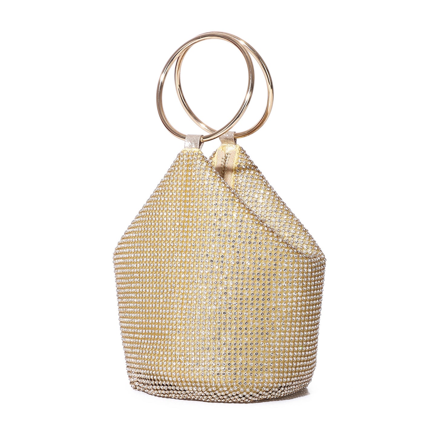 Full Diamond Portable Vegetable Basket Rhinestone Fashion Dinner Bag