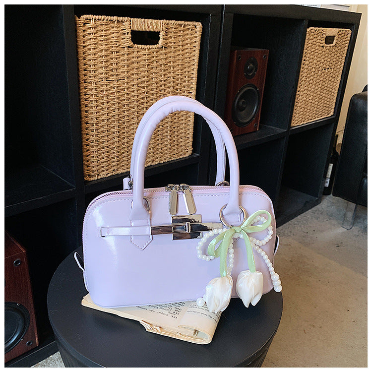 Women's Korean Style Light Luxury Portable Shell Western Women's Handbag