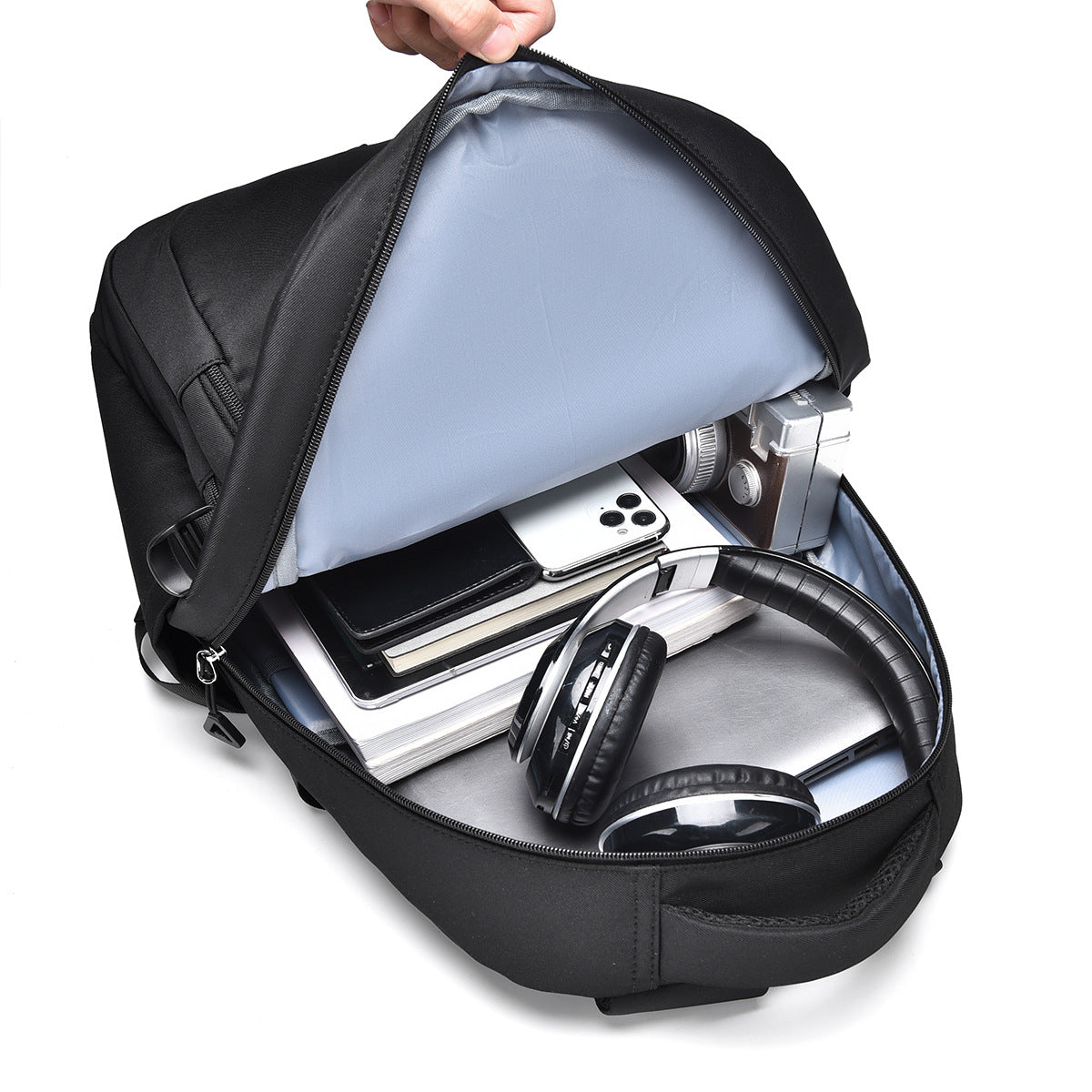 Women's & Men's Large Capacity Korean Medium Leisure College Student Schoolbag