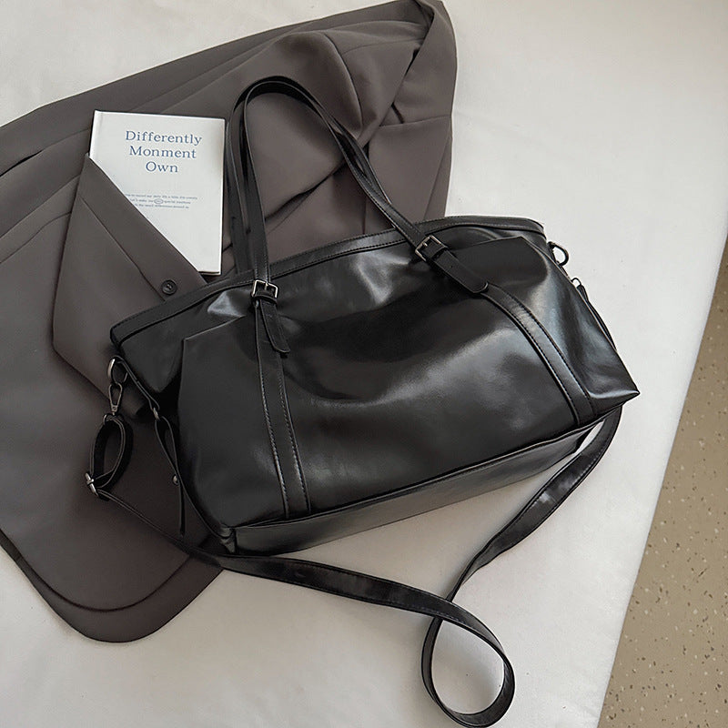 Women's Retro Large Capacity Portable Underarm Fashion Women's Shoulder Bag