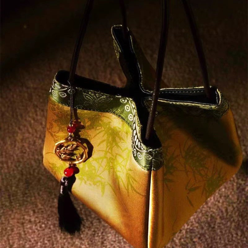 Style National Yarn Hand For Cheongsam Mulberry Bags
