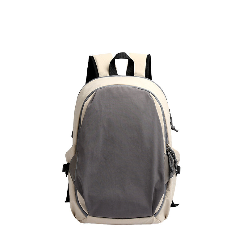 Badminton Contrast Color College Style Simple Lightweight Leisure Backpack
