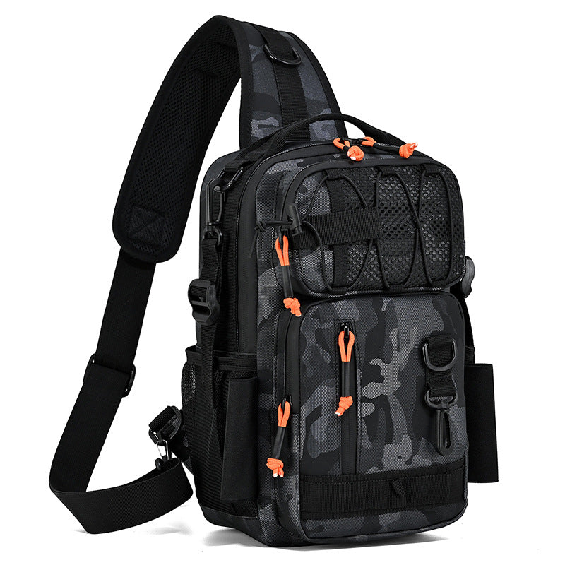 Women's & Men's Multifunctional Lure Water Repellent Fishing Mountain Climbing Men's Chest Bag