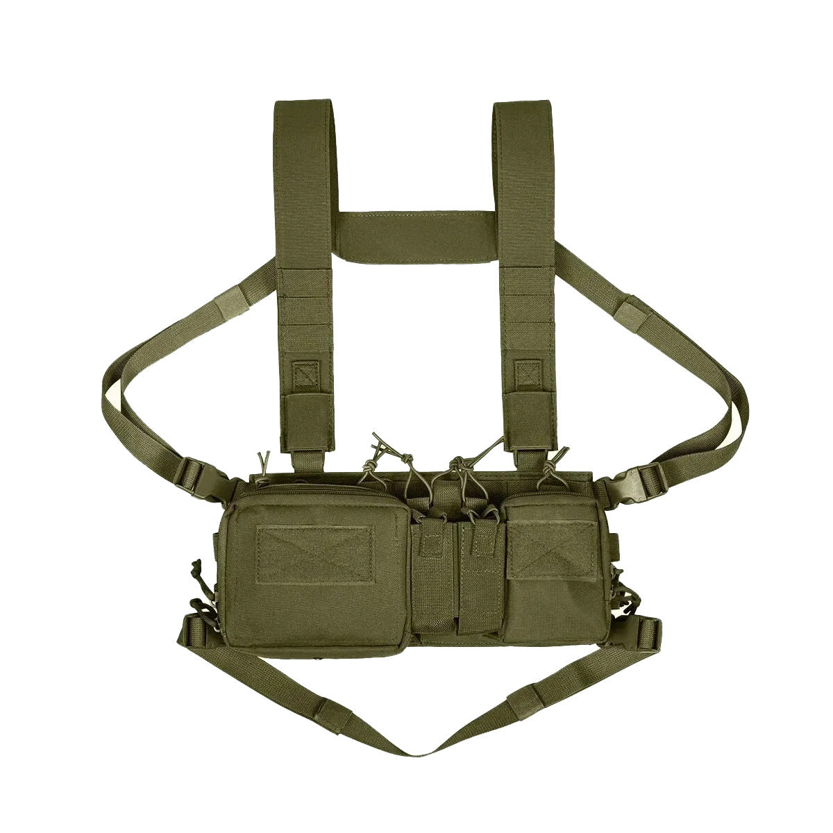 Fans Hanging Field Training Vest Multifunctional Strap Outdoor Camouflage, Military Fan Bag