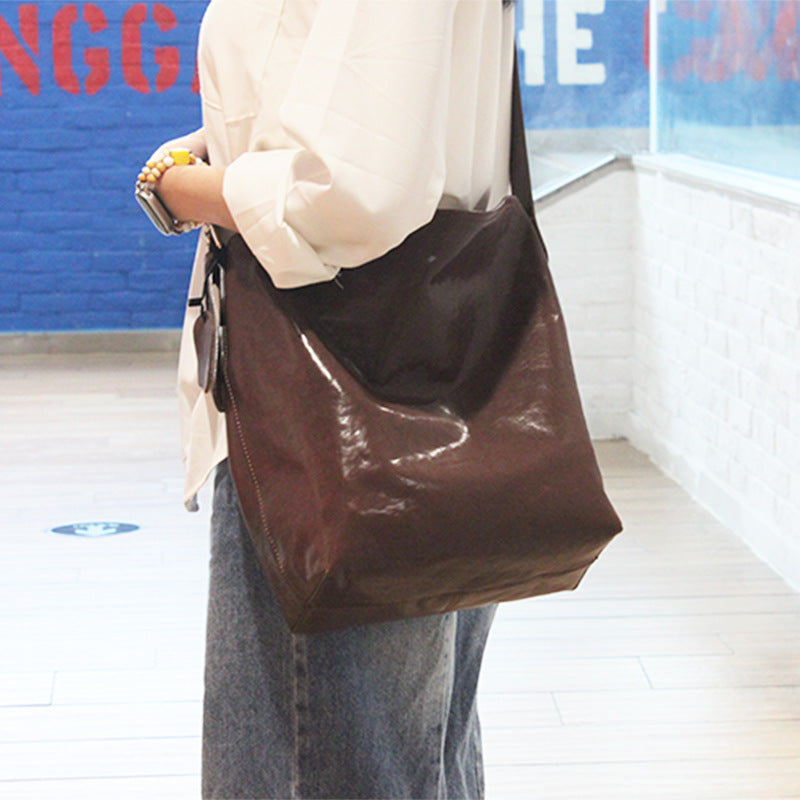 Comfortable Glamorous Women's Leather Advanced Exquisite Women's Messenger Bag