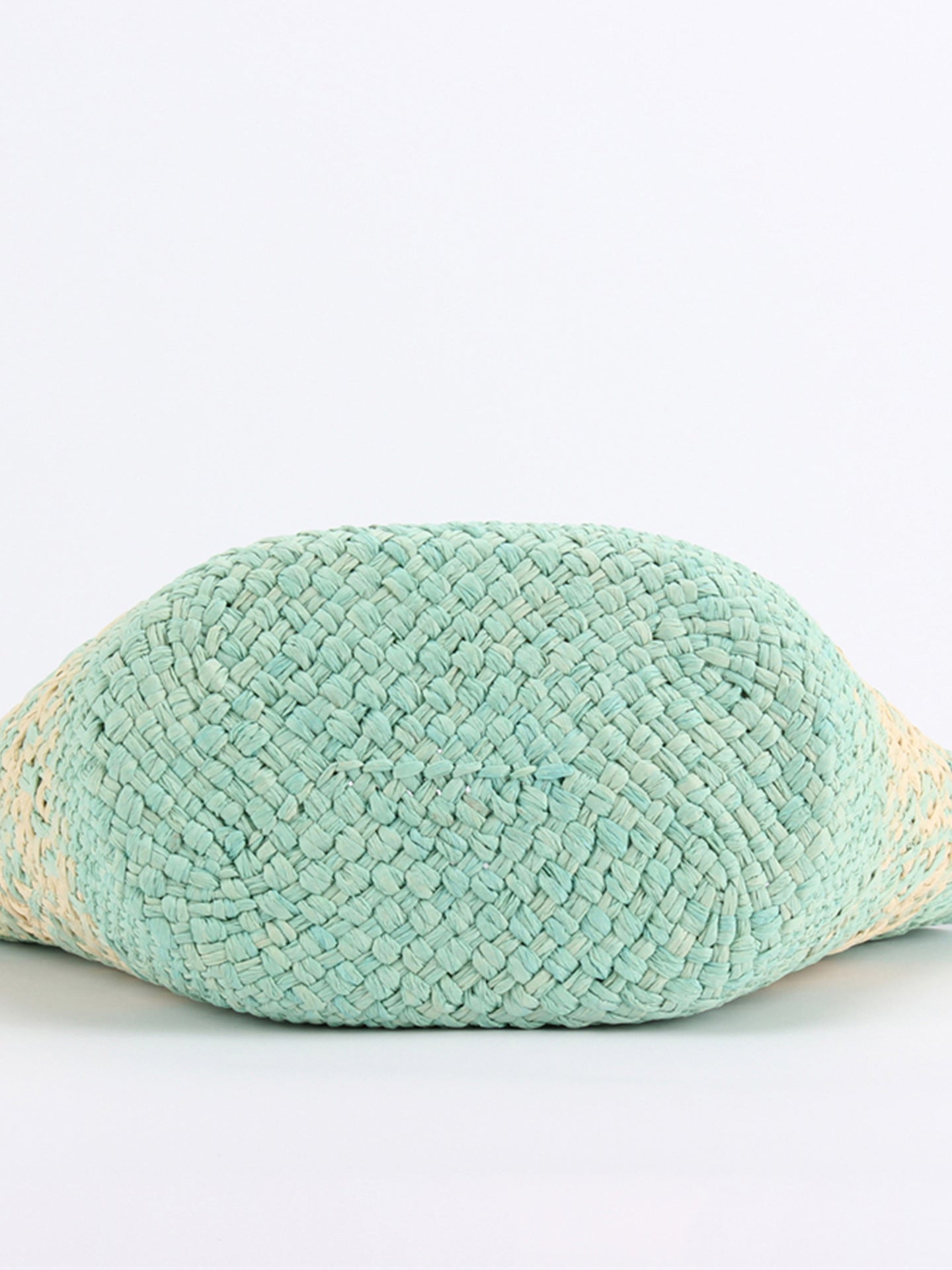 Women's Fresh Gradient Woven French Style Large Capacity Daily Leisure Bags