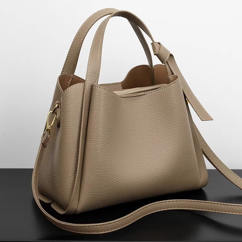 Women's Vegetable Basket Fashion Textured High-grade Women's Messenger Bag
