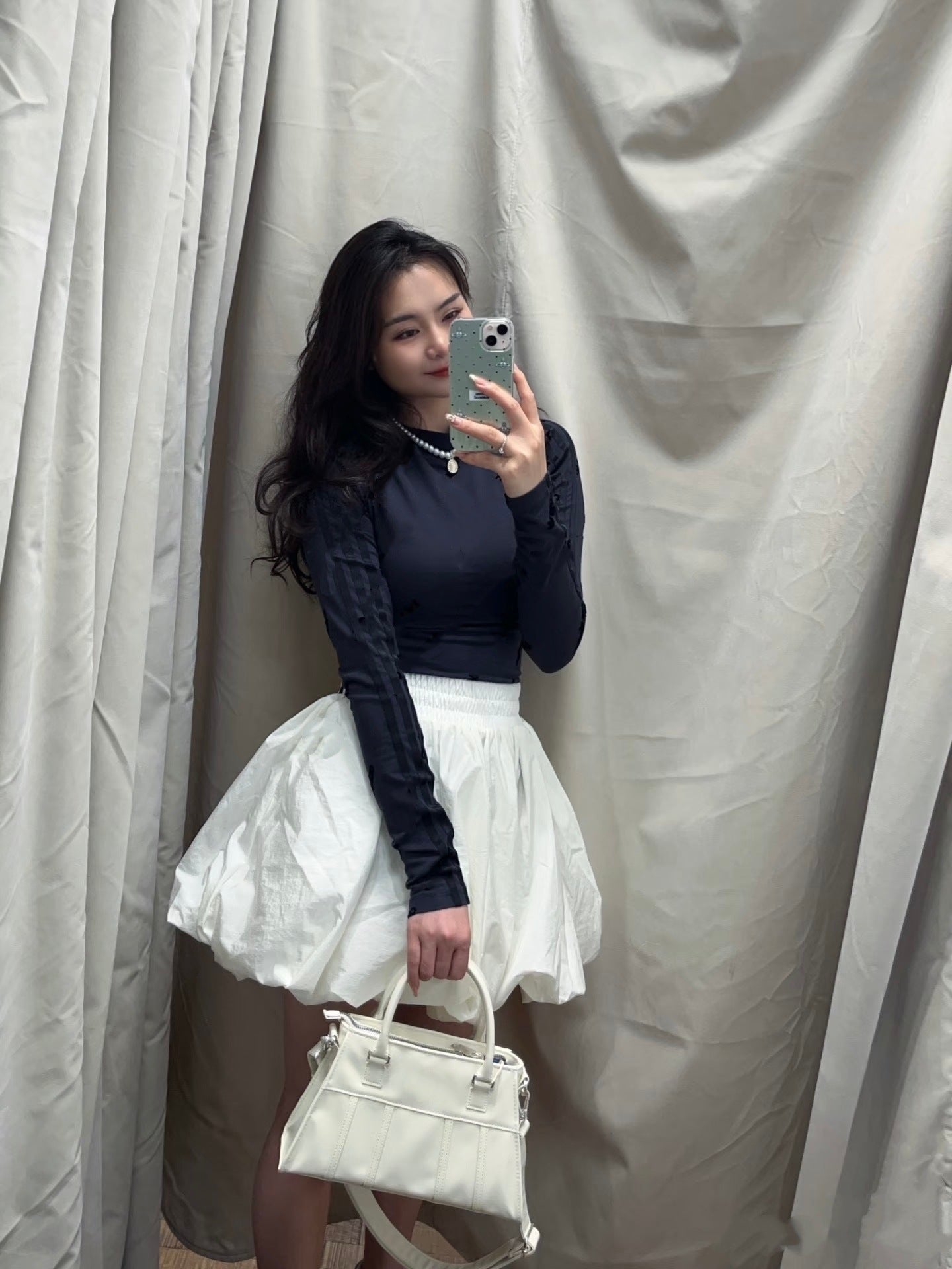 Women's Clover Retro Style Hourglass Hand Women's Handbag