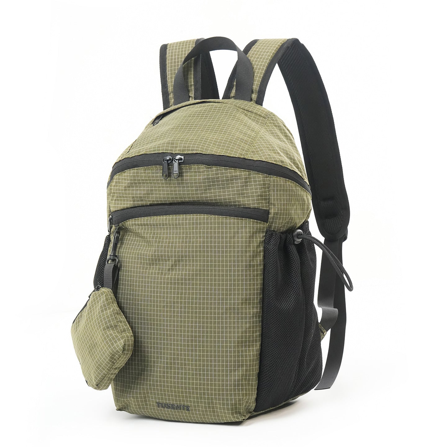 Checked Lightweight Waterproof Climbing College Simple Backpacks