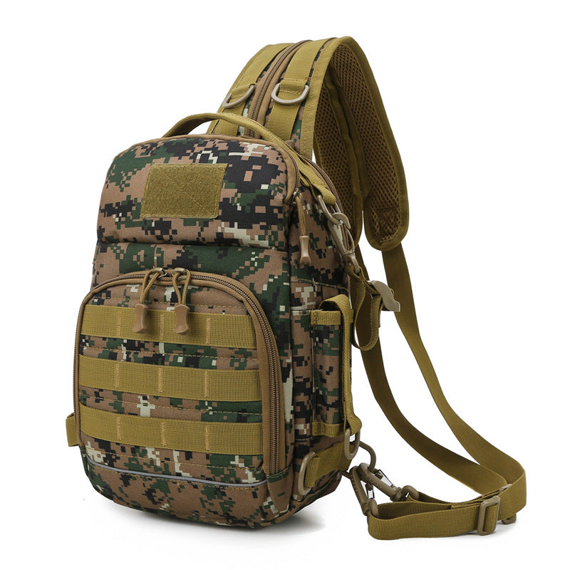 Pretty Men's Tactics Large Capacity Camouflage Outdoor Camouflage, Military Fan Bag