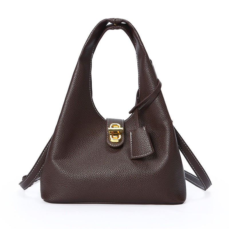 Women's Simple Hand Holding Winter Advanced Texture Women's Messenger Bag