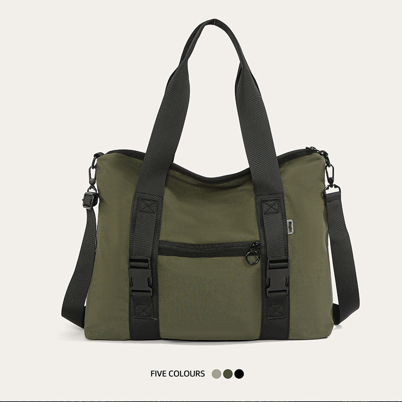 Women's Large Capacity Water Repellent Daily Unisex Travel Bags
