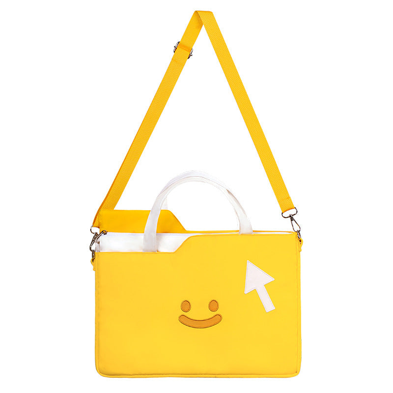 Folder Produced Crooked Melon Large Capacity Bags