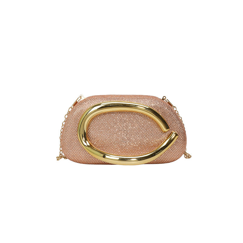 Full Diamond Design Hand Holding High-grade Fashion Dinner Bag