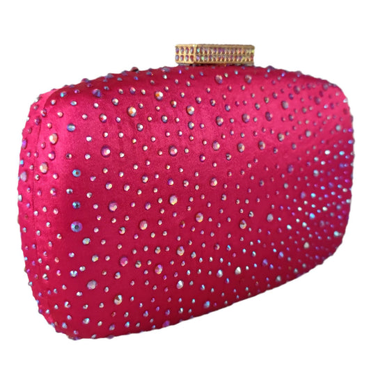 Hot Drilling Bridal Rhinestone Clutch Banquet Evening Bags
