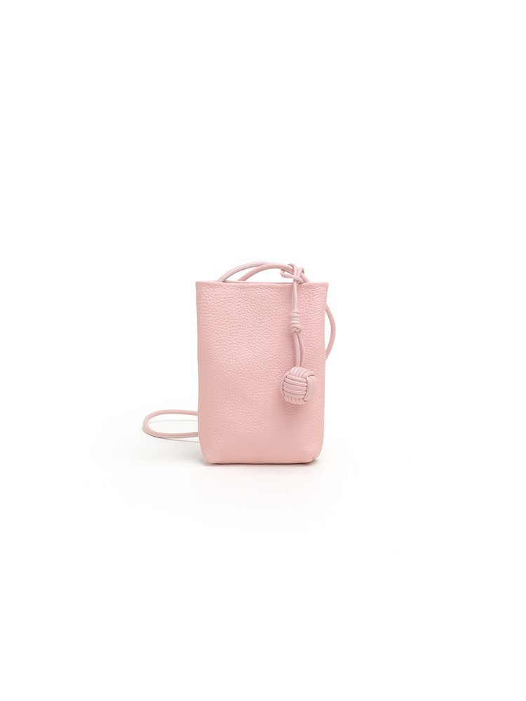 Women's Cowhide Dopamine Mobile Versatile Trendy Lightweight Phone Bags