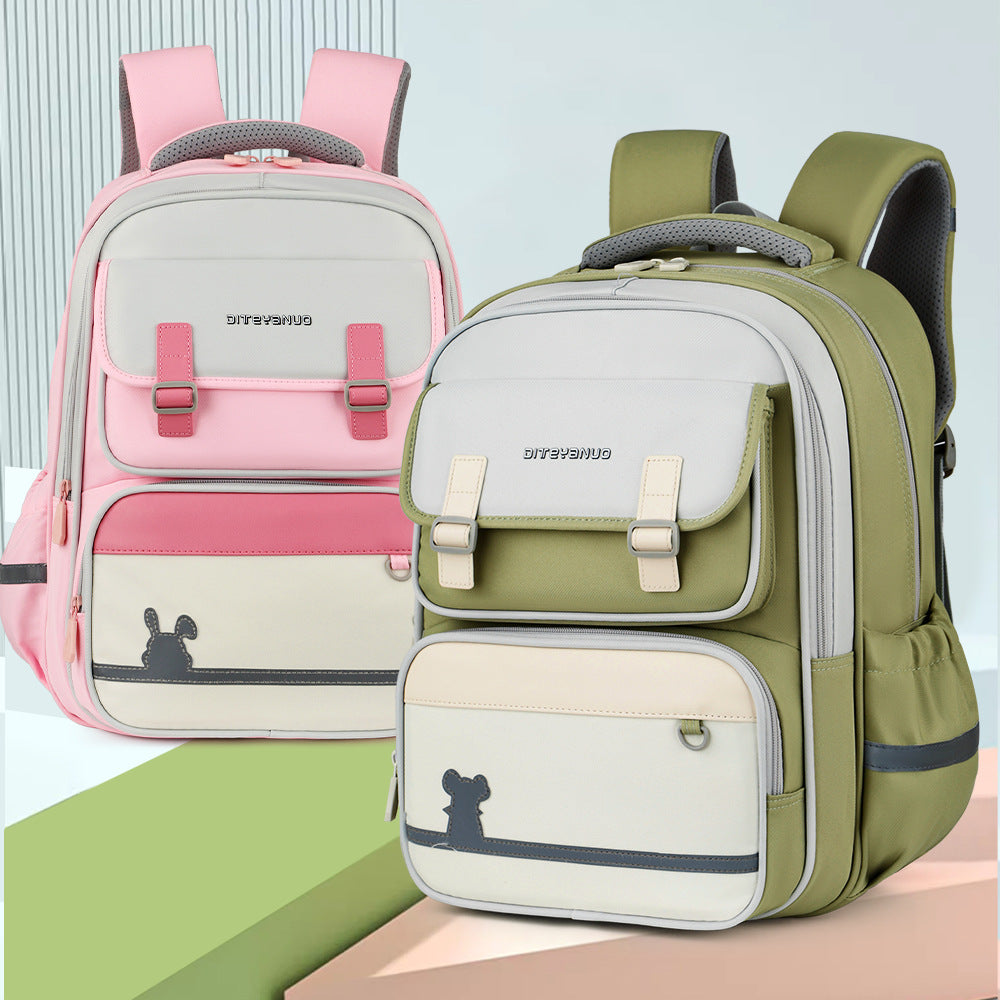 Slouchy Grade British Boys Portable Printed Primary School Bag