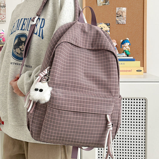 Female High Good-looking Niche Lightweight Waterproof College Student Schoolbag