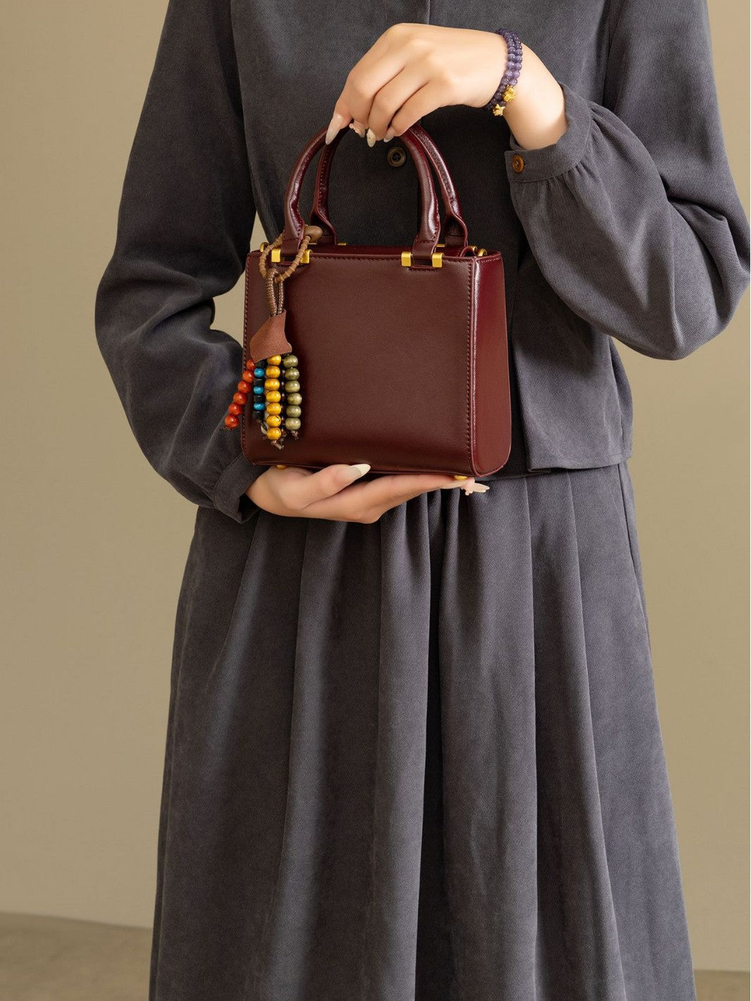 Women's Date Versatile Niche Advanced Texture With Pendant Bags