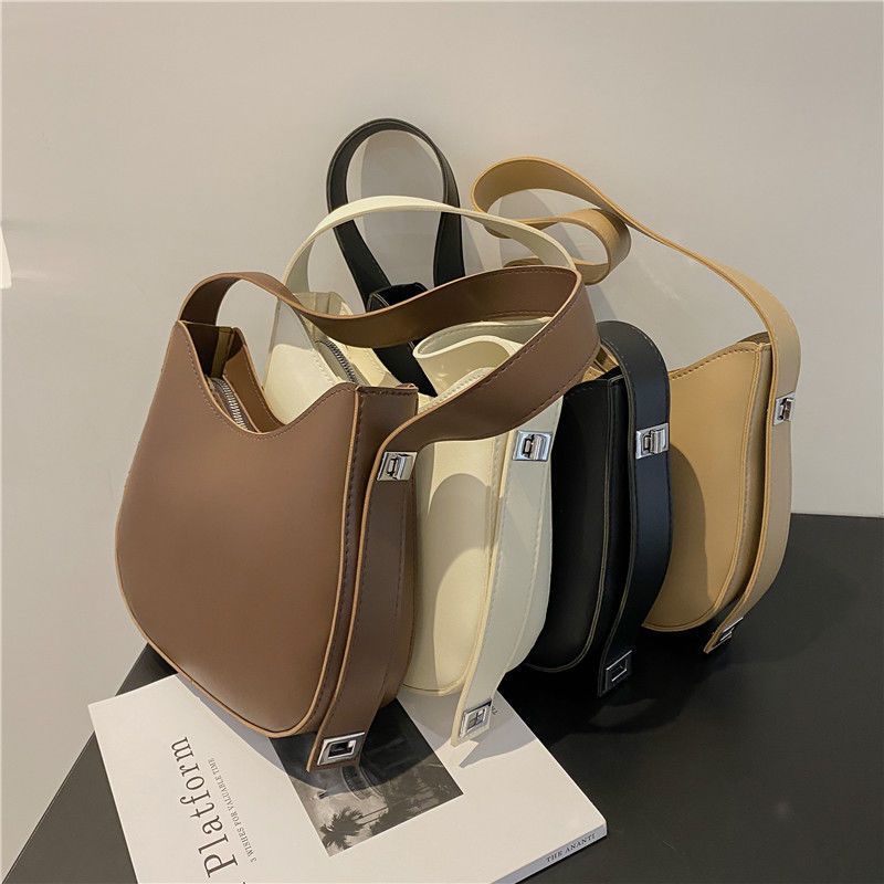 Women's Design Retro Saddle Fashionable High-grade Shoulder Bags