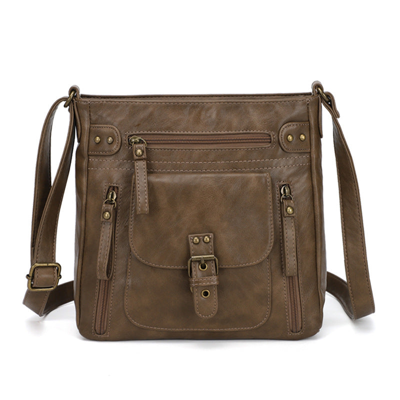 Pretty Elegant Women's Vertical Fashion Retro Small Square Bags