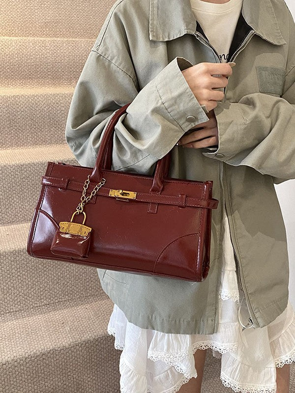 Women's Large Capacity Niche Stylish Good Texture Women's Messenger Bag