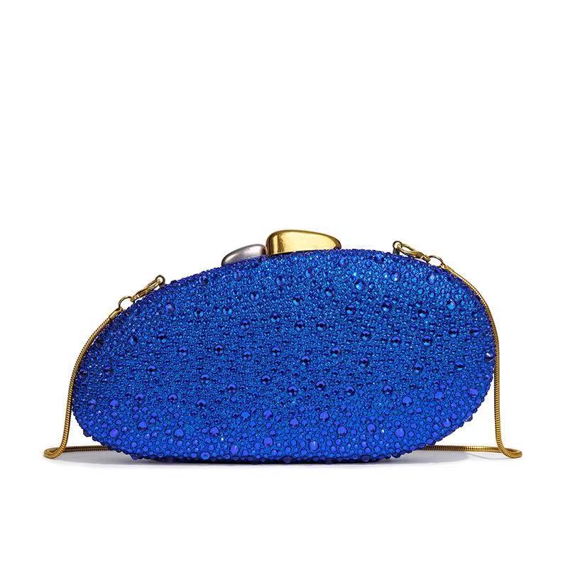 Women's Fashion Diamond Chain Party Clutch Good-looking Bags