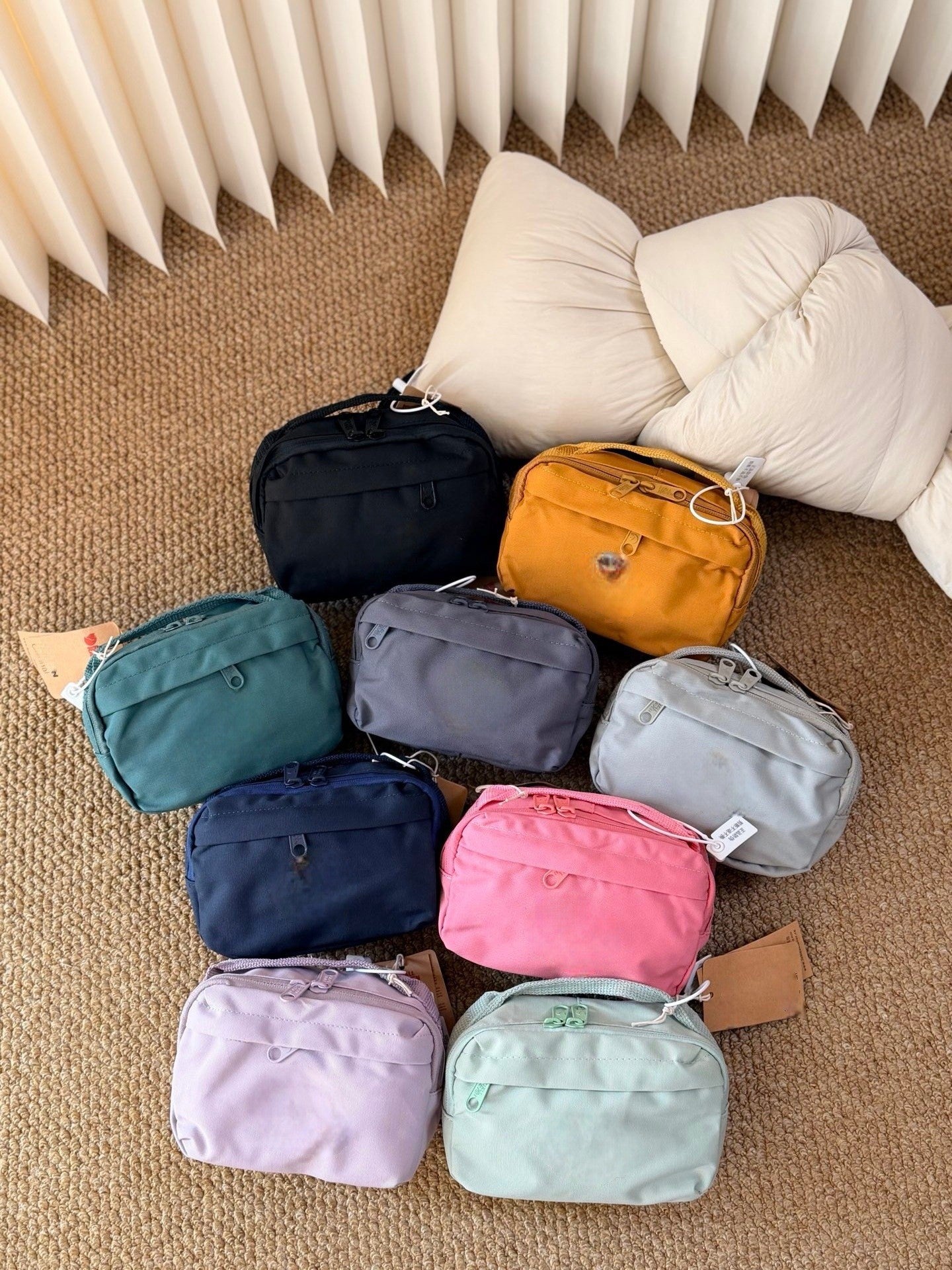 Women's Nylon Cloth Waterproof Lightweight Large Capacity Women's Chest Bag, Fanny Pack