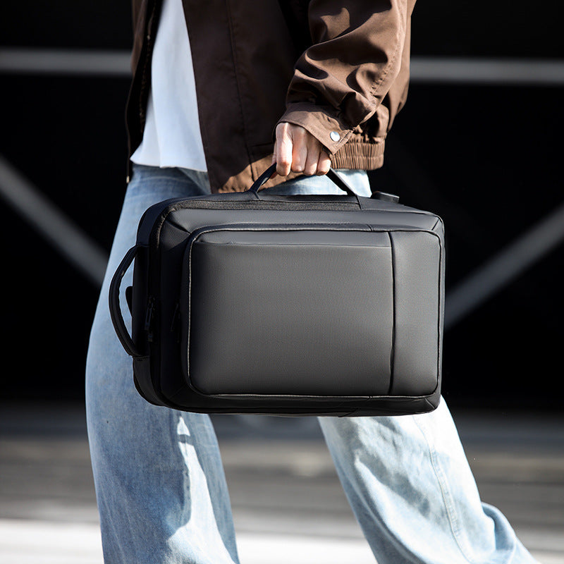 Simple Strap Charging Expansion Thickened Commuter Backpacks