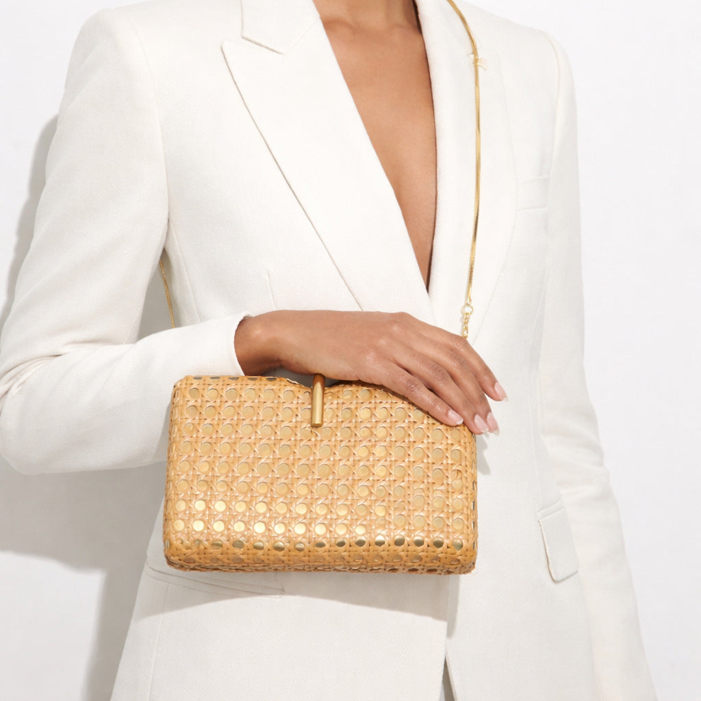 Attractive Creative Woven Style Fashion Personalized Dinner Bag