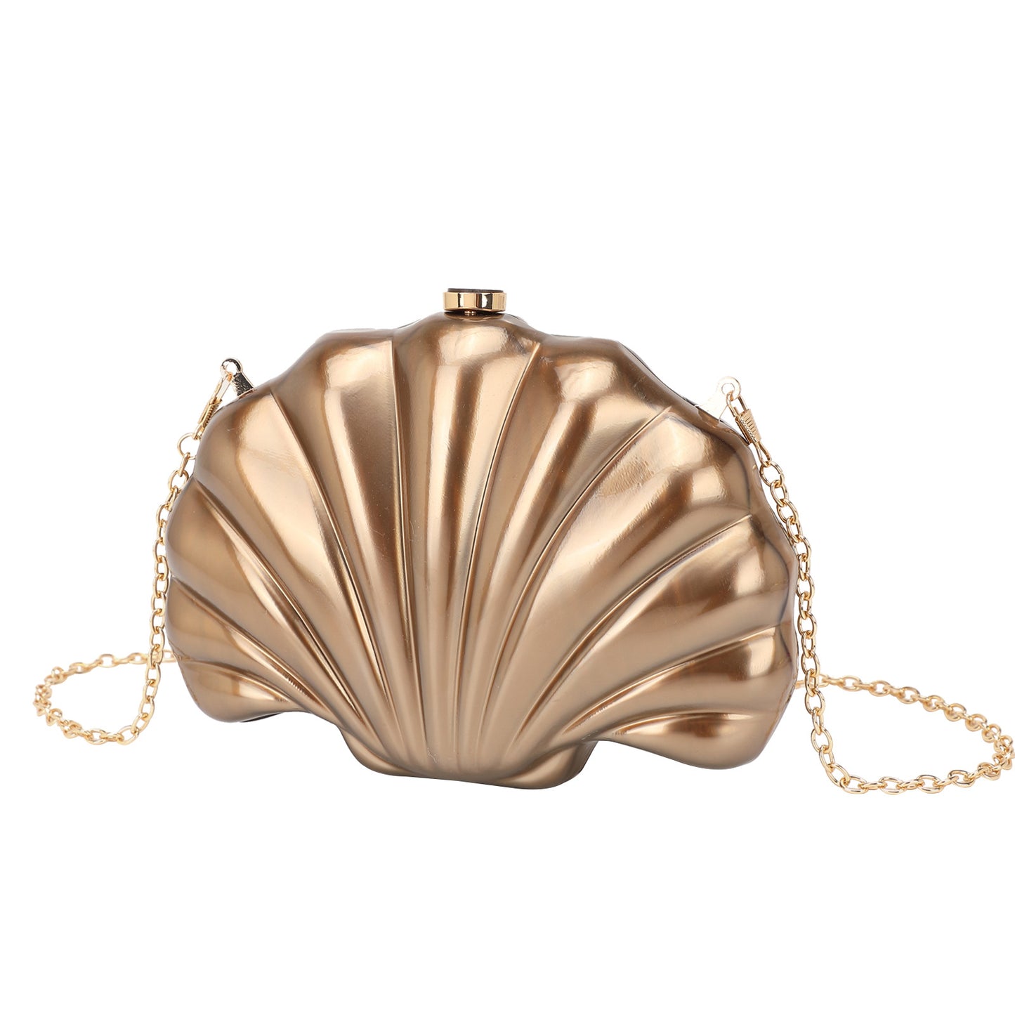 Women's Shell Natural Personality Dinner Chain For Bags
