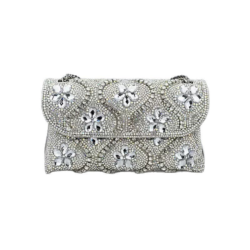Beautiful Slouchy Gem Party With Diamonds Handbags