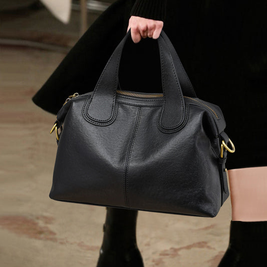 Slouchy Women's Classic Large Capacity Boston Bags