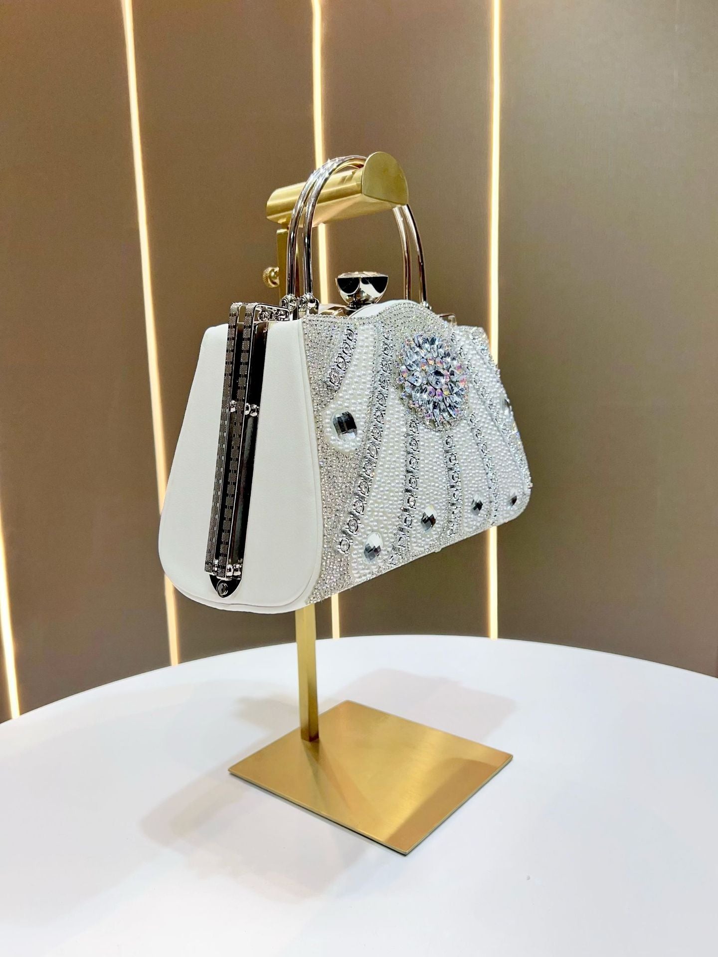 Women's Large Capacity Entry Lux Elegant Princess Dinner Bag