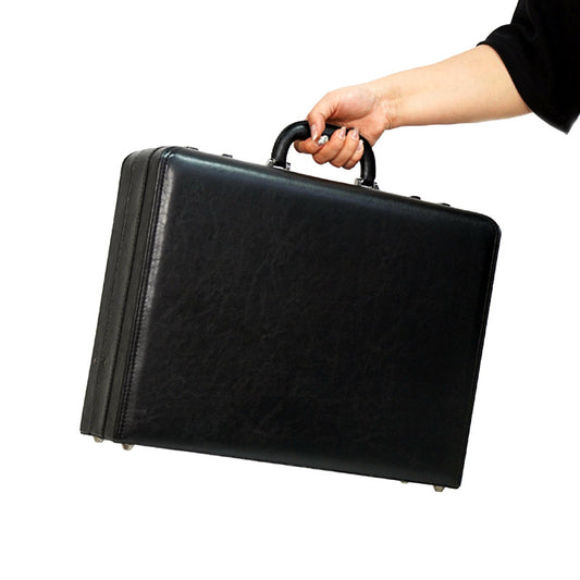 Men's Office Business Password Computer Retro Leather Advanced Lock